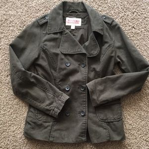 Olive green jacket